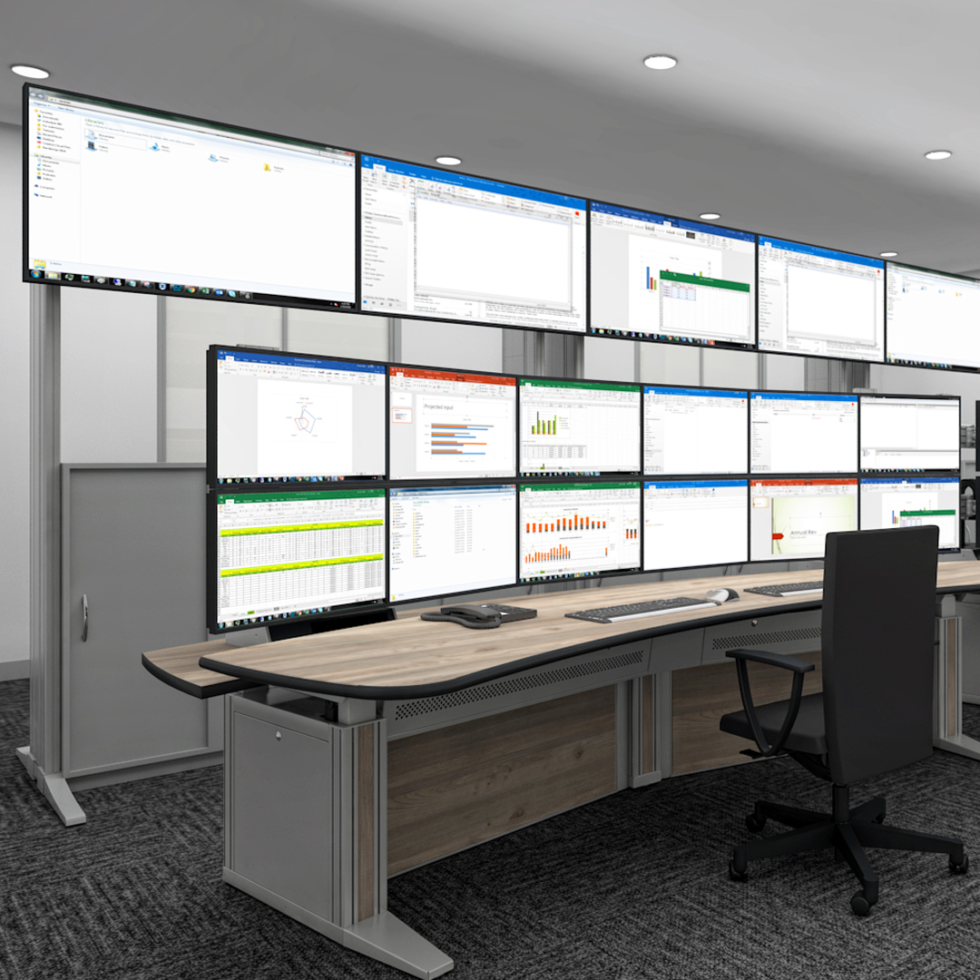 Gallery Monitor Walls